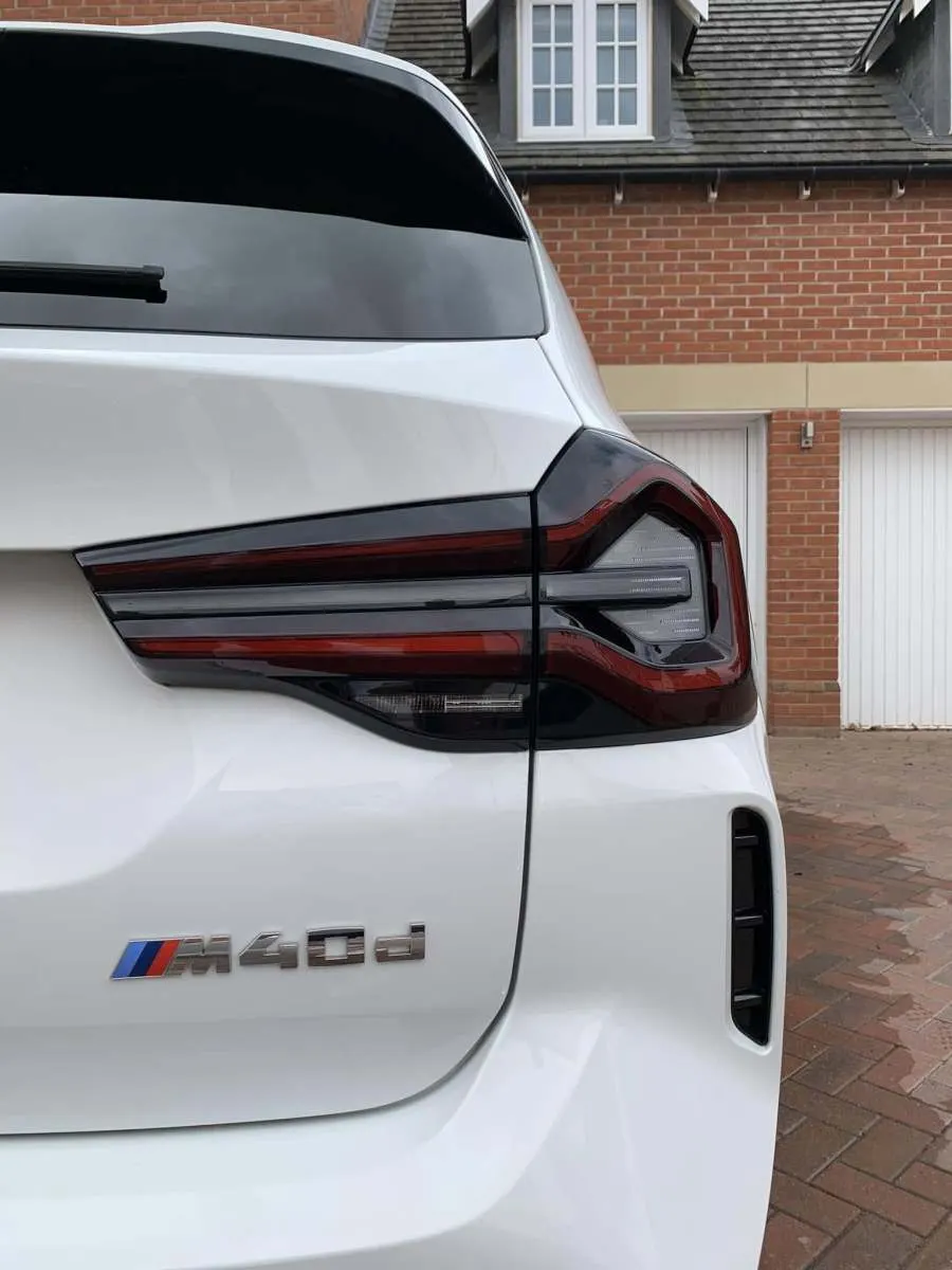 White BMW X3 after an inside and out valet Porter's Car Detailing Seagrave