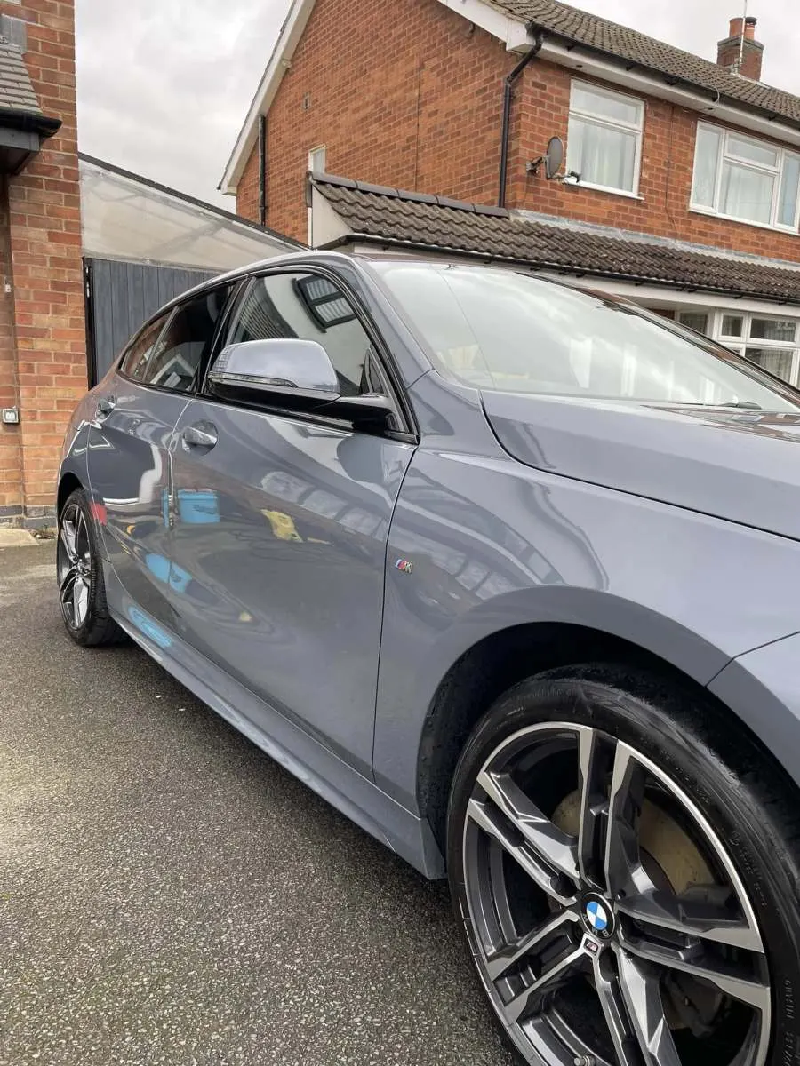 Grey hatchback after exterior detail Porter's Car Detailing Loughborough